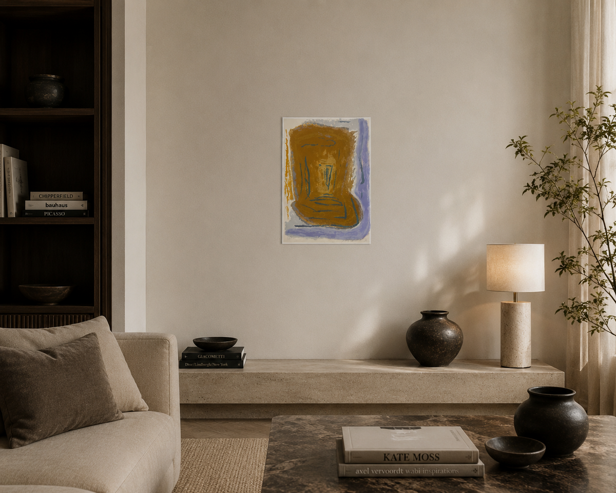 Albert Ràfols-Casamada "Xaloc" 1991 Limited Signed Fine Wall Art Print 50Lx70Wcm