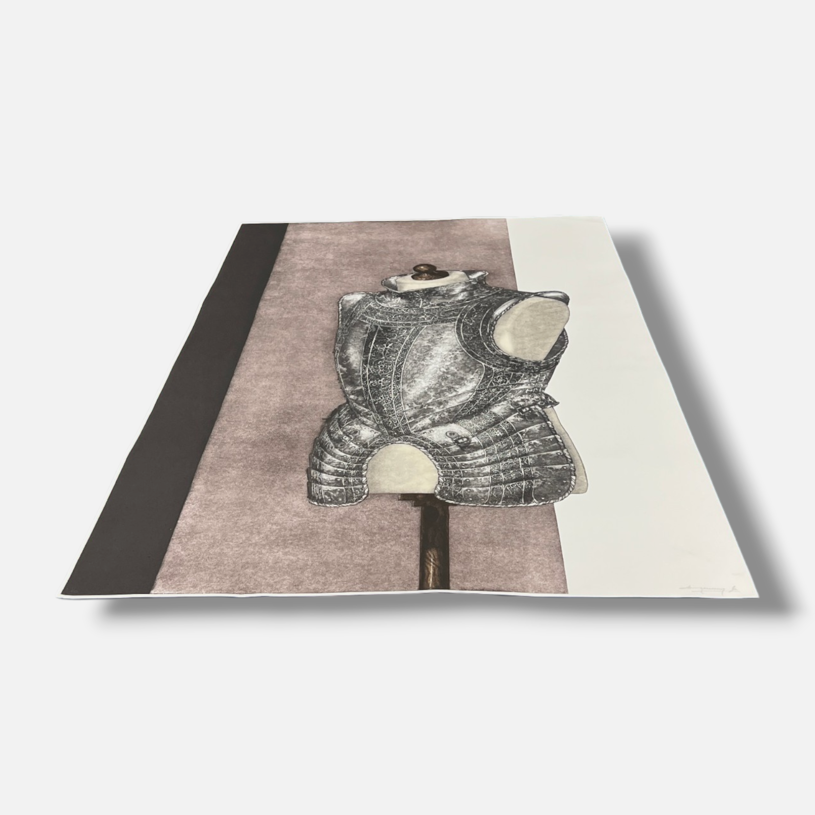 Henry Ramírez "Maniqui con Peto y Collarin" 2000, Limited Signed Fine Wall Art