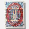 Luis Gordillo "Anitcosa Con Corazon Rojo" 2001 Limited Signed Wall Art, 76x54 cm
