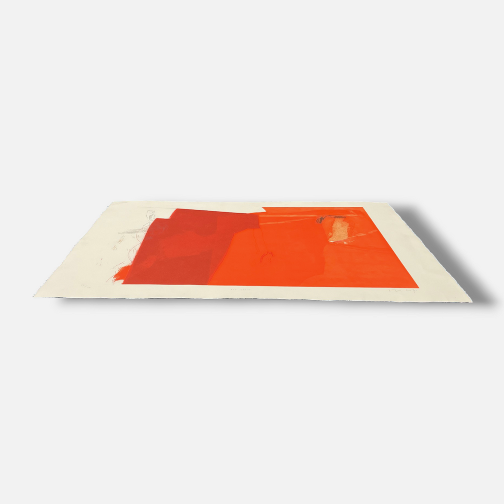 Joaquín Capa Eiriz "Red Space" Limited Signed Fine Wall Art Print