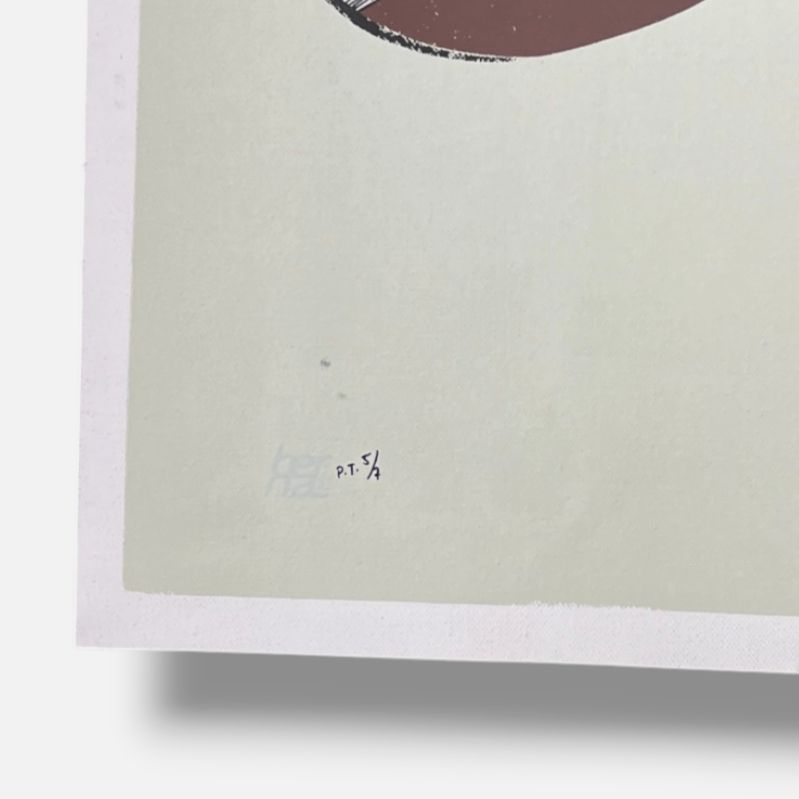Luis Arias Vera "Espacios Miticos" P.T. 2000 Limited Signed Wall Art