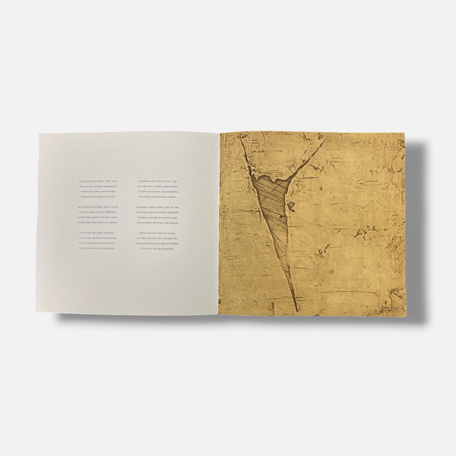 David De Almeida "Poemas Posibles" 2004, 7-Piece Fine-Art Poem & Print Set