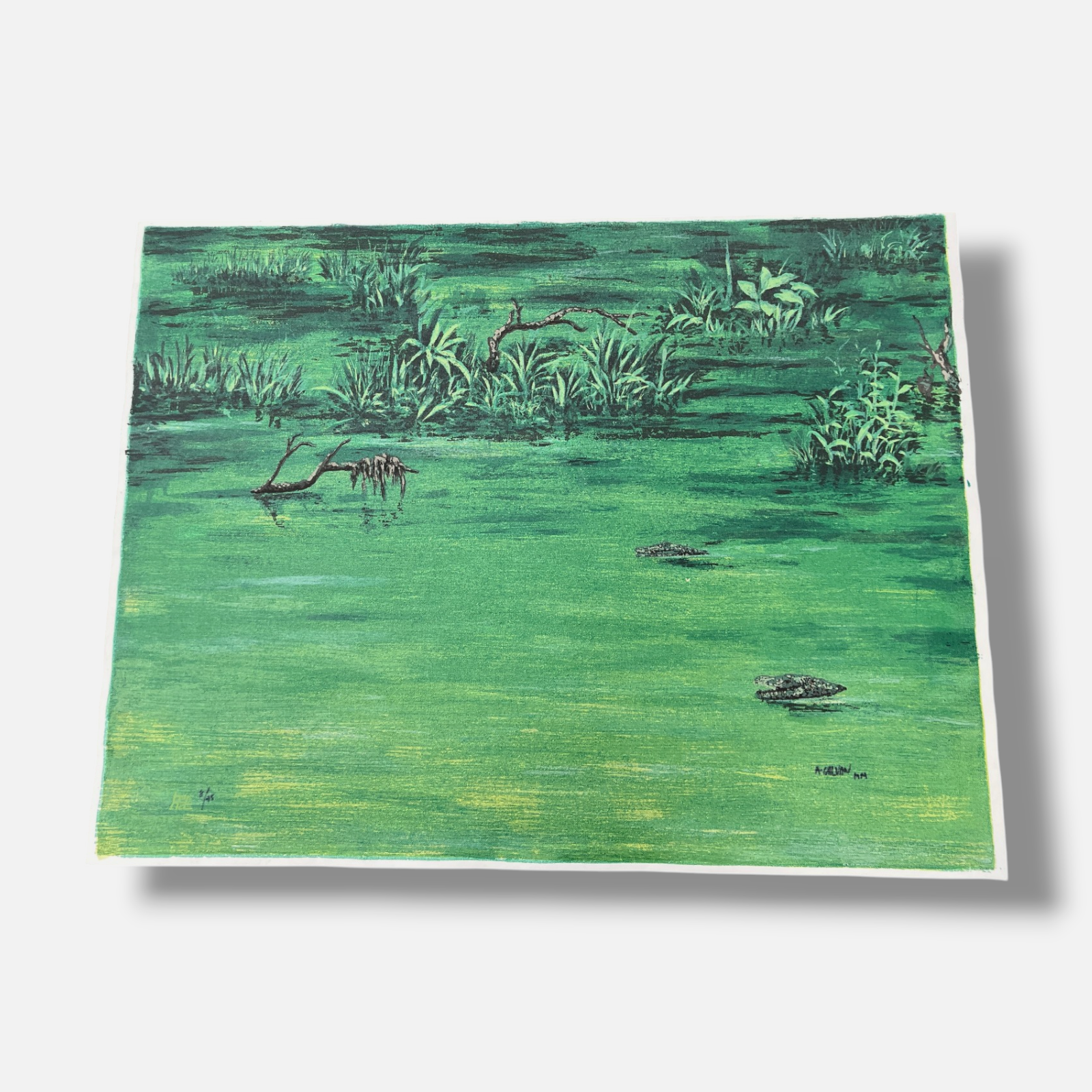 Alfonso Galván "Ebelglabes" 2000 Limited Signed Fine Wall Art Print