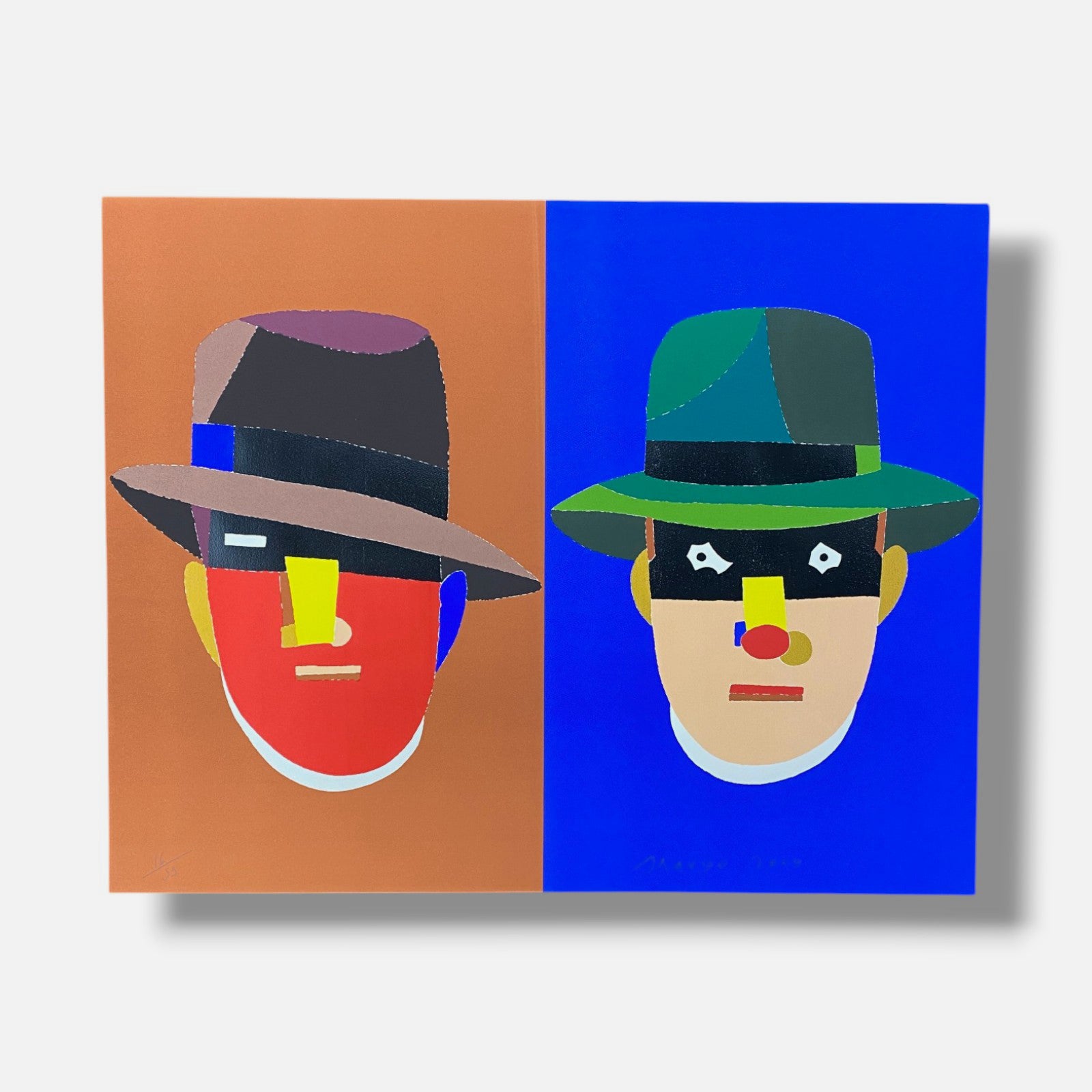 Eduardo Arroyo "Noticias Sin Importancia I" Limited Signed Fine Wall Art Print