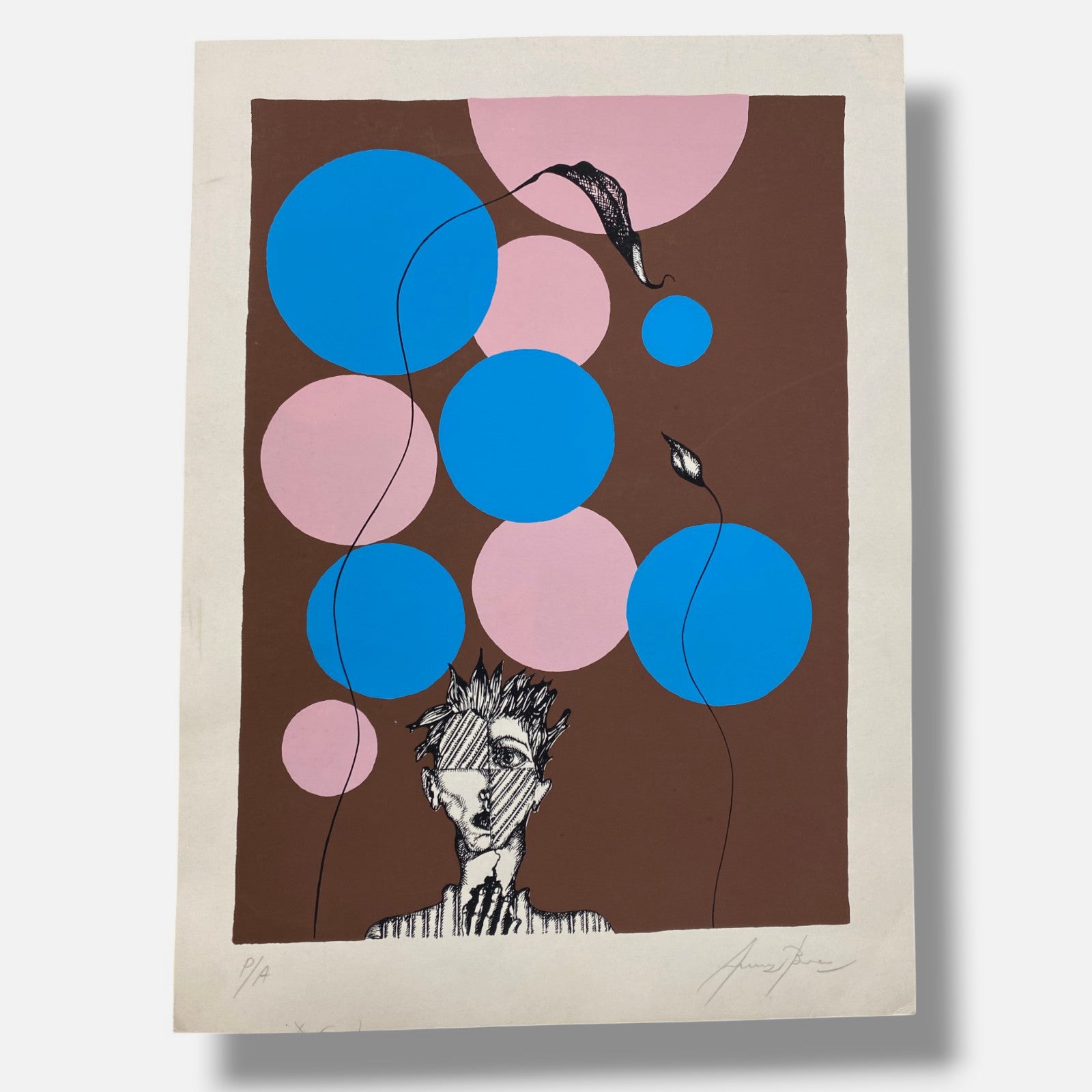 Eduardo Arranz-Bravo "Circulo" P.A., Fine Art Print | 34 x 25 cm