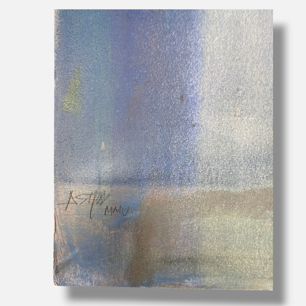Ramón Astray "Perfil Acuatico" 2005, Limited Signed Wall Art, 19L x 19W cm