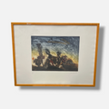 Bonifacio Alfonso "Galio Azul" 1994, Limited Signed Fine Wall Art Print