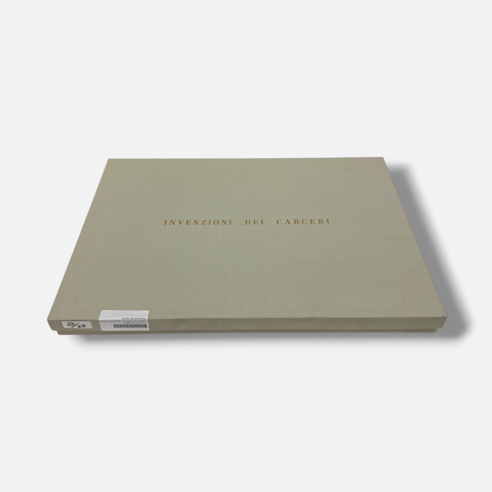 José Antonio Pérez de Vargas y Saldaña "Invenzioni Dei Carceri" Fine Art Book