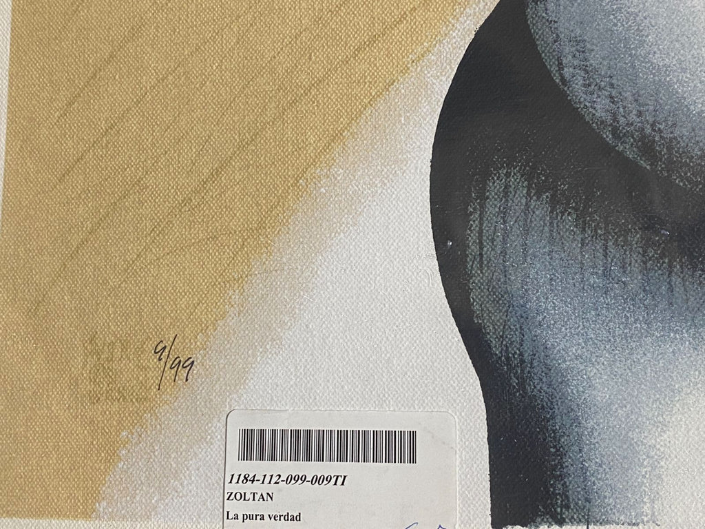 Zoltan Gabor "La pura verdad" 2003 /99 Limited Signed Fine Wall Art 60L x 80W cm
