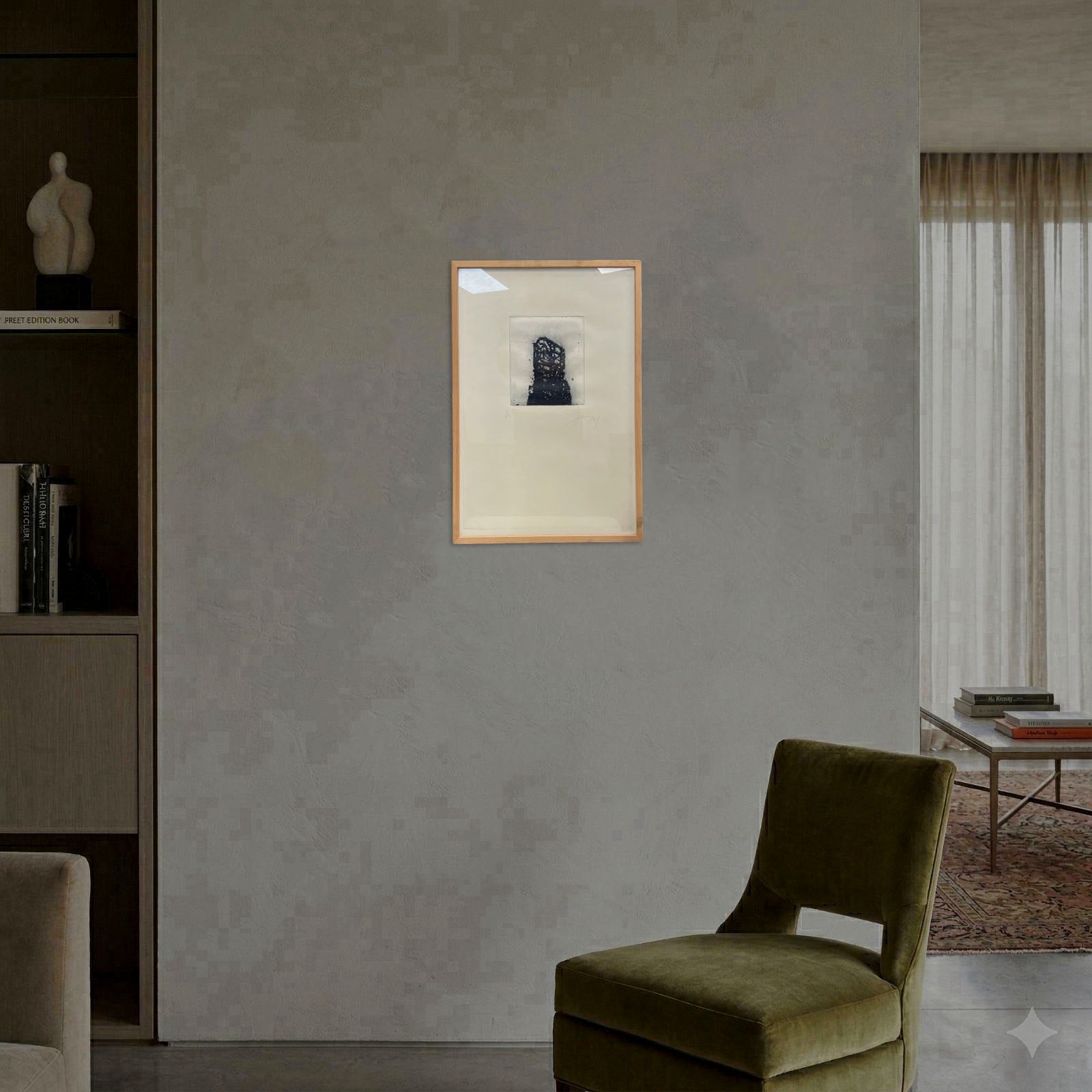 Enric Mas i Barceló "8004031" 2003,Limited Framed Fine Wall Art | 38 x 55 cm
