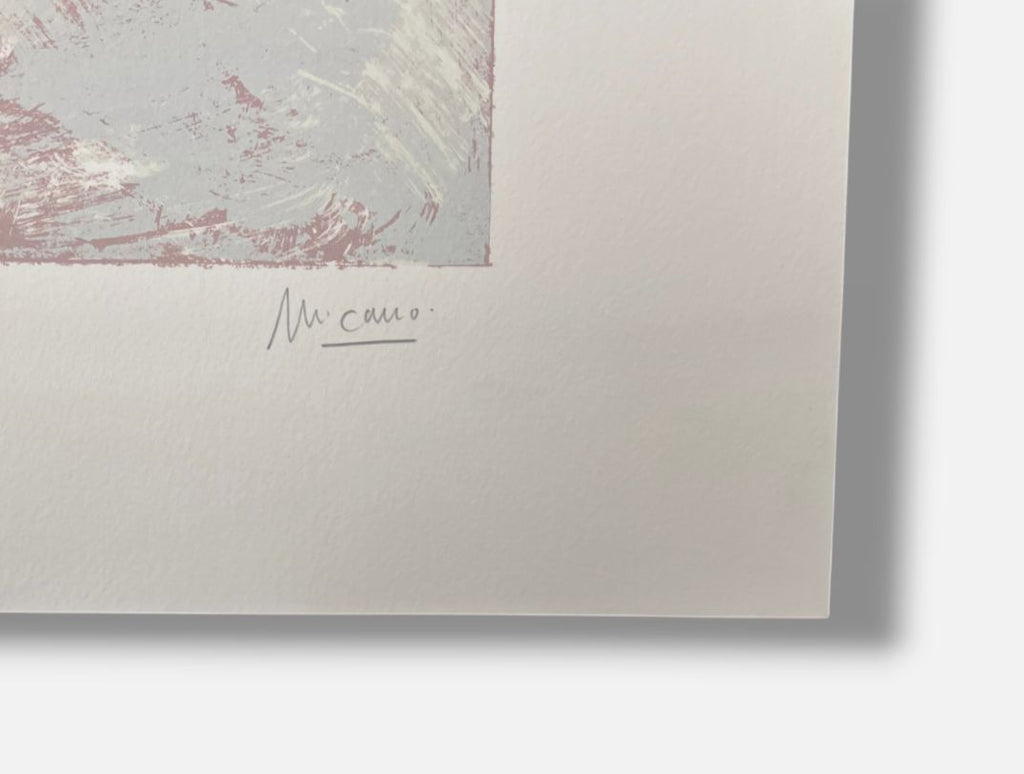 Manuel López-Cano "Aerovia III" 2005 Limited Signed Fine Wall Art Print