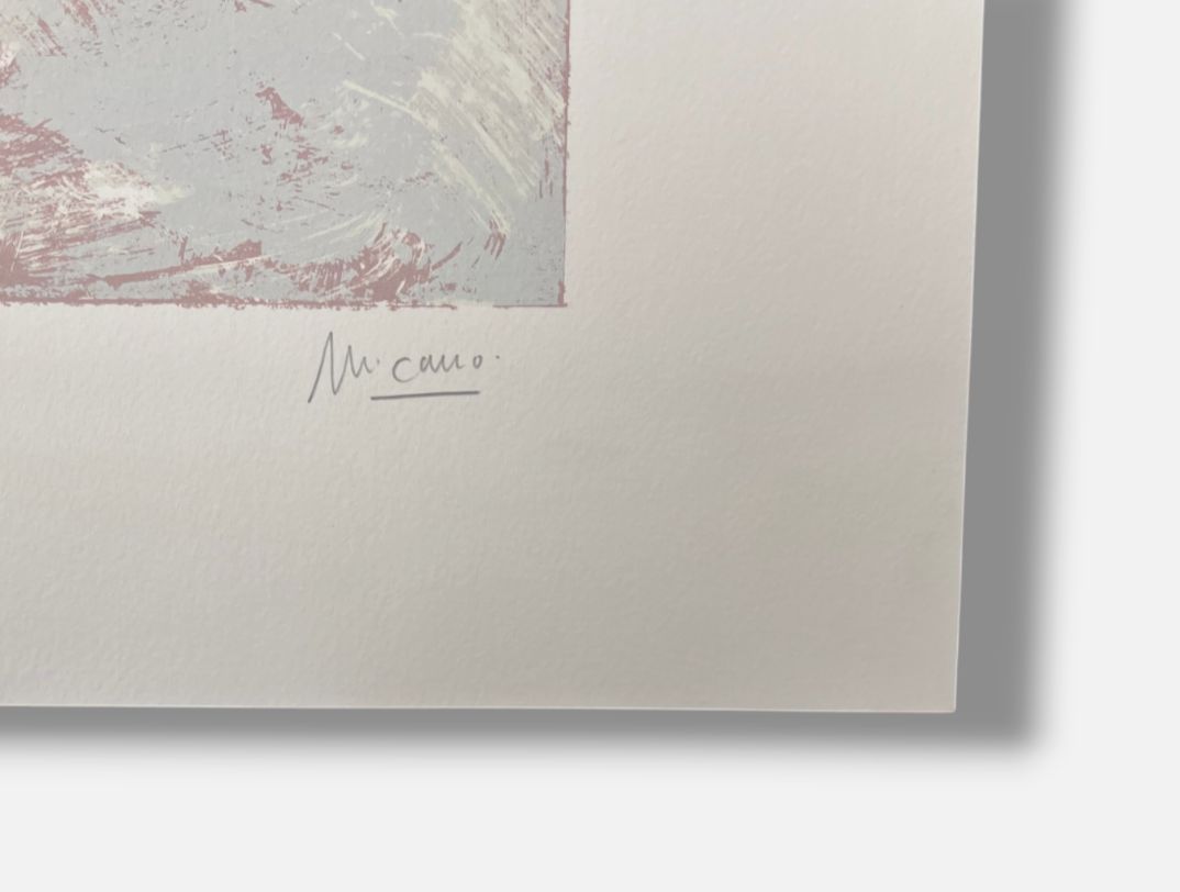 Manuel López-Cano "Aerovia III" 2005 Limited Signed Fine Wall Art Print