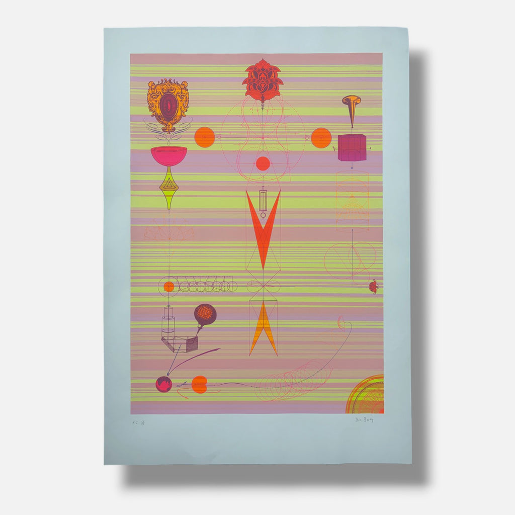 Mariano Carrera Blázquez "Circuito: Virtuosismo" H.C. Limited Signed Art, 100x70