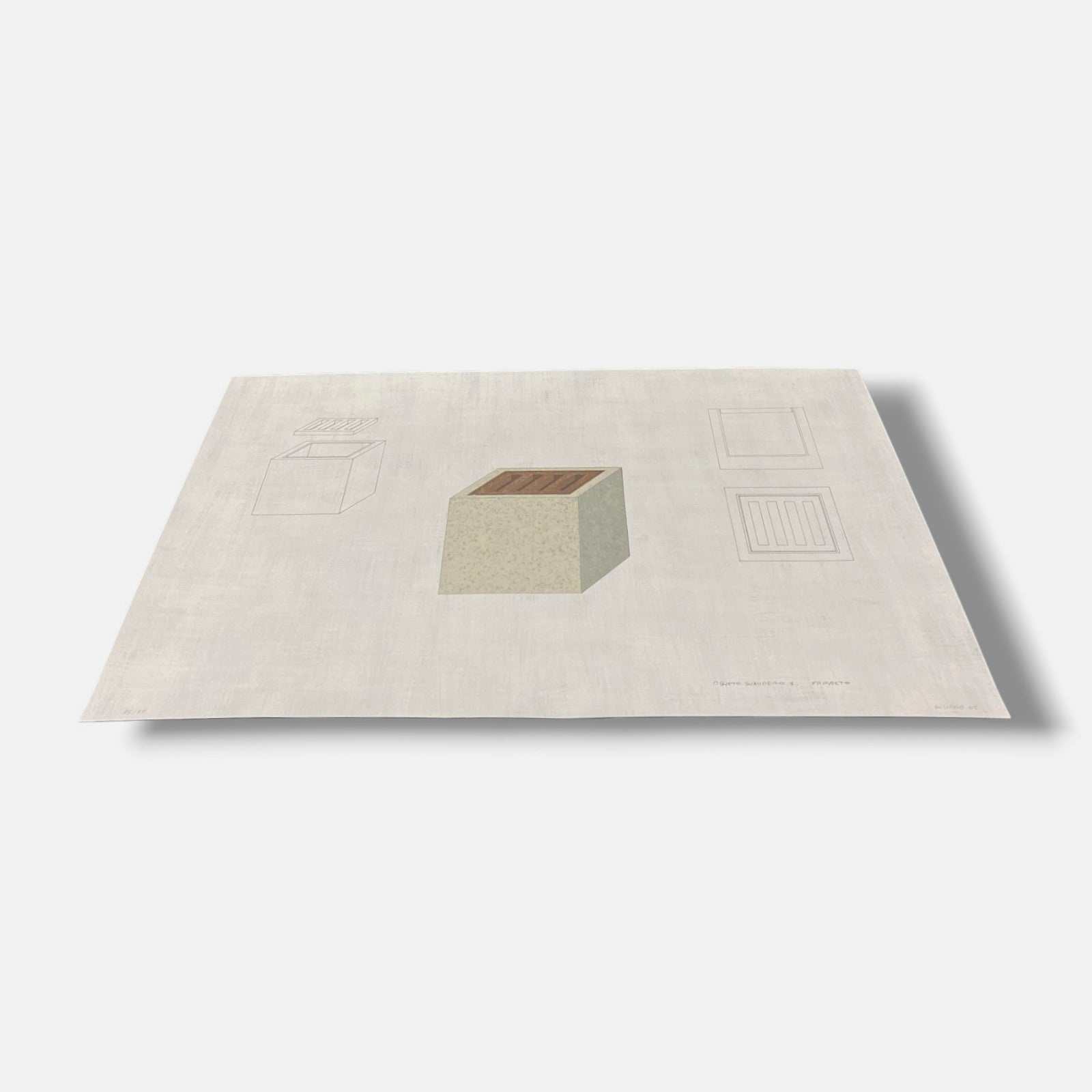 Guillermo García Lledó "Objeto Sumidero I" 2005, Fine Wall Art | 60 x 90 cm