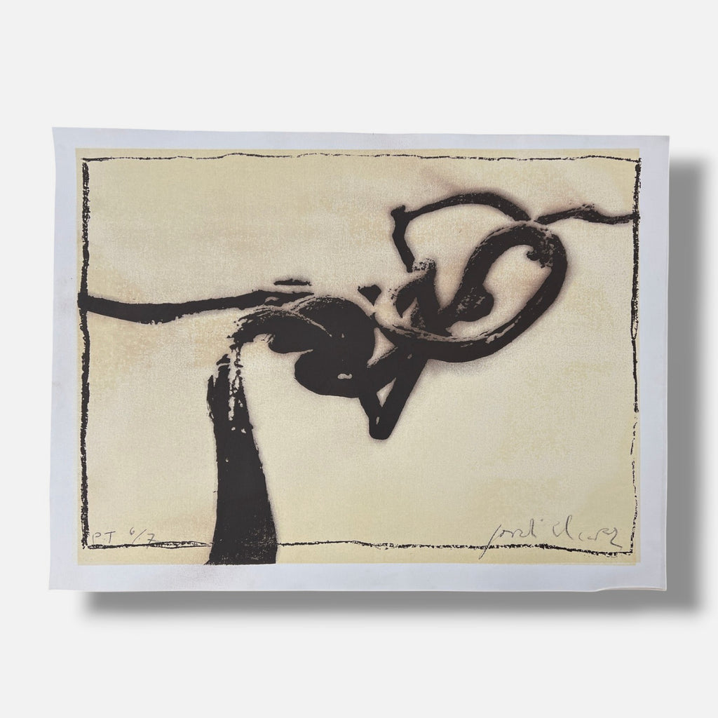 Jordi Alcaraz Tarradas "Viento II" P.T. 2000, Limited Signed Wall Art | 50x70 cm