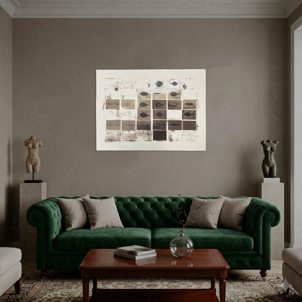 Ricardo Brey "Sin Titulo I" 2005 Limited Signed Fine Wall Art