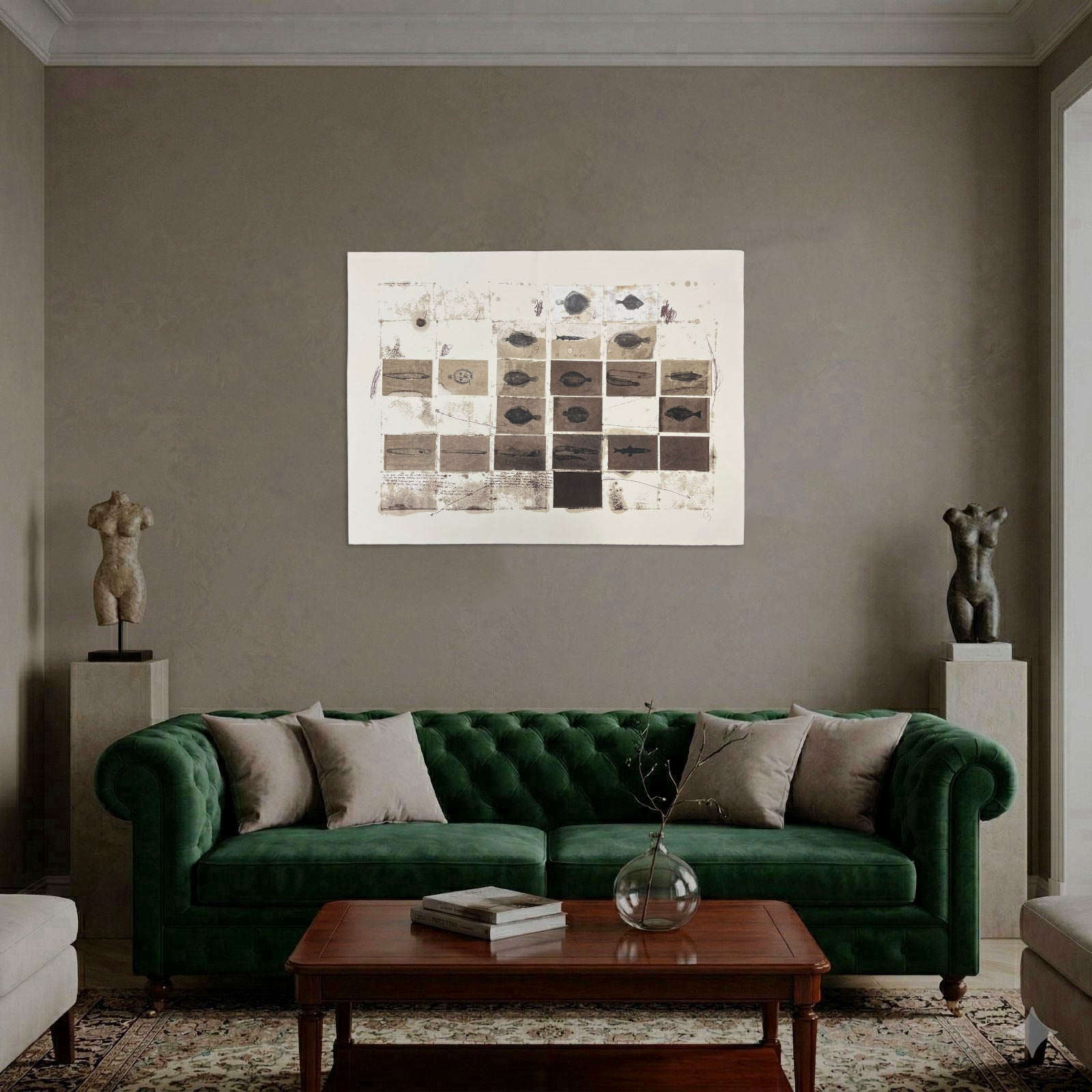 Ricardo Brey "Sin Titulo I" 2005 Limited Signed Fine Wall Art