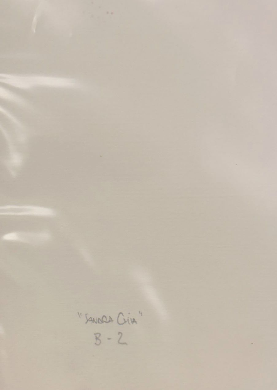 Sandro Chia "B2" 1991 Unframed Limited Signed Fine Wall Art Print, 99L x 69W cm