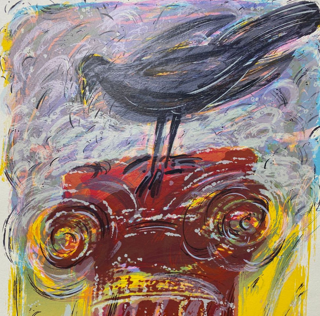 Pepe Herrera "Europa" 1999, Fine Wall Art | 48 x 38 cm
