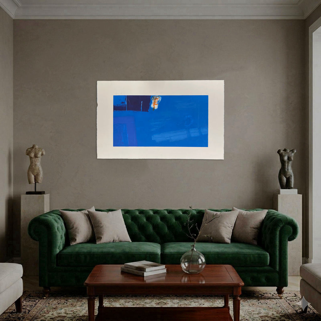 Joaquín Capa Eiriz "Reflejo Azul" 2000 Limited Signed Fine Wall Art Print