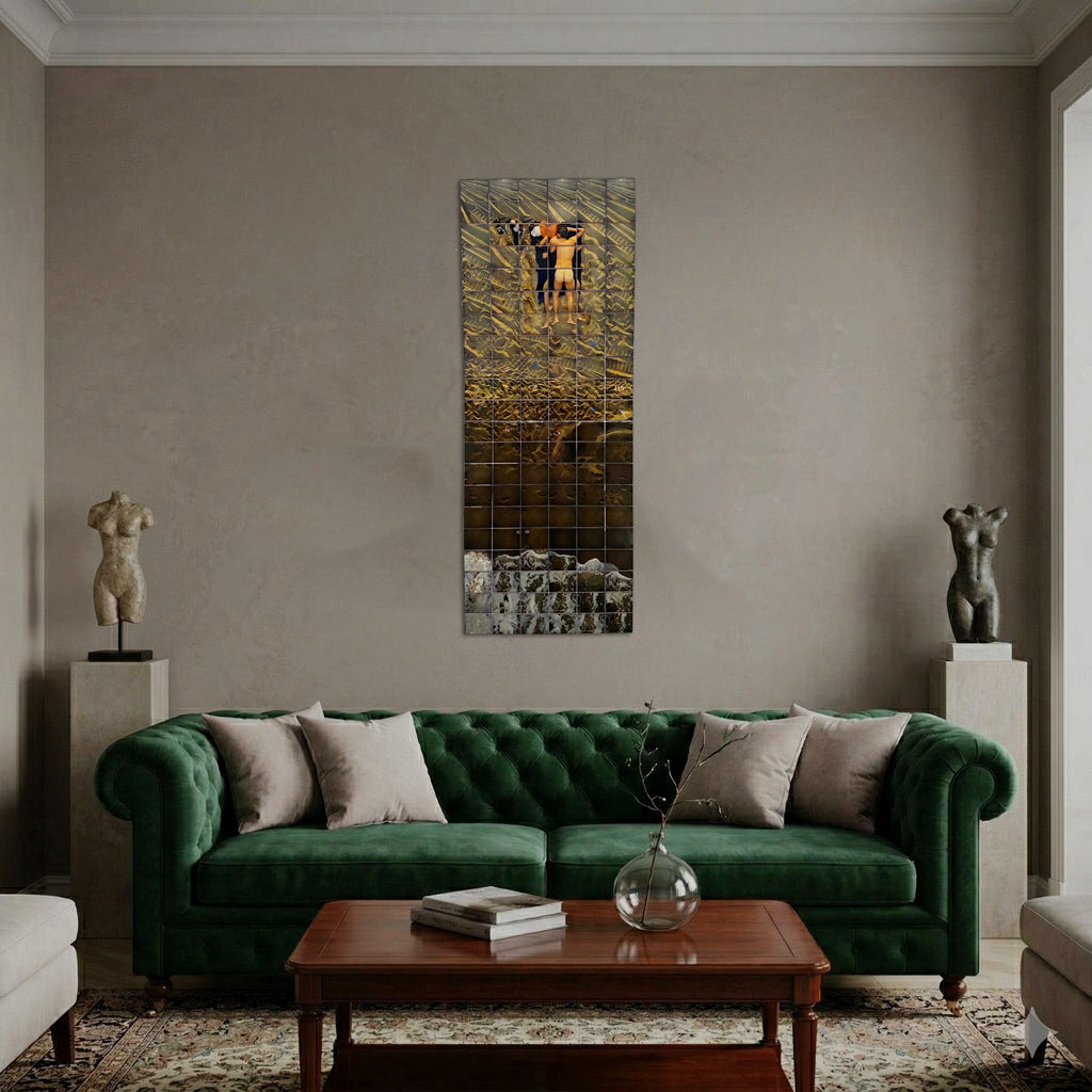 Jesús Micó "Jose En La Barceloneta" 126-Piece Photo Mural Art Set