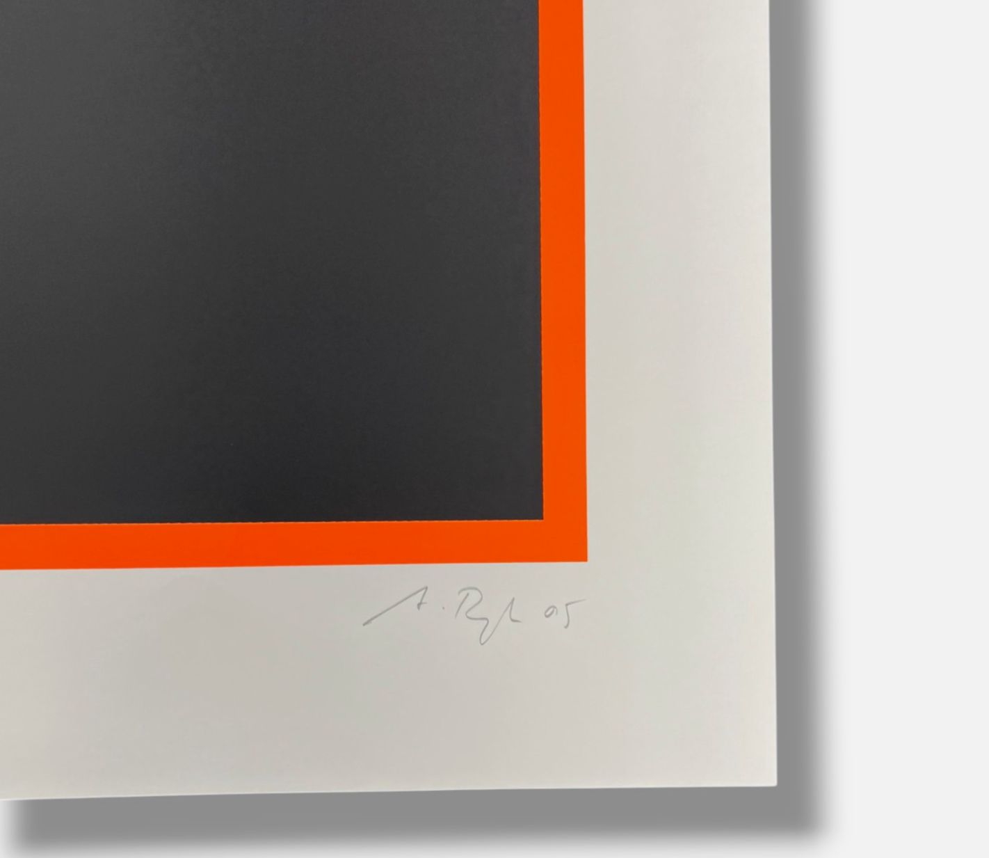 Anselm Reyle "Ohne Titel I" 2005 Limited Signed Wall Art Print | 82 x 70 cm