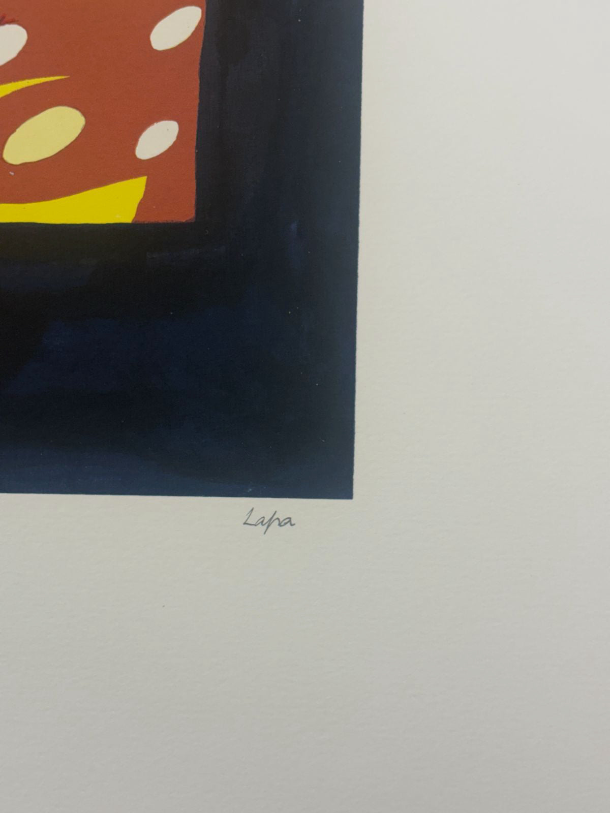 Álvaro Lapa "Cleopatra" 2005 Limited Signed Unframed Fine Wall Art 70L x 100W cm