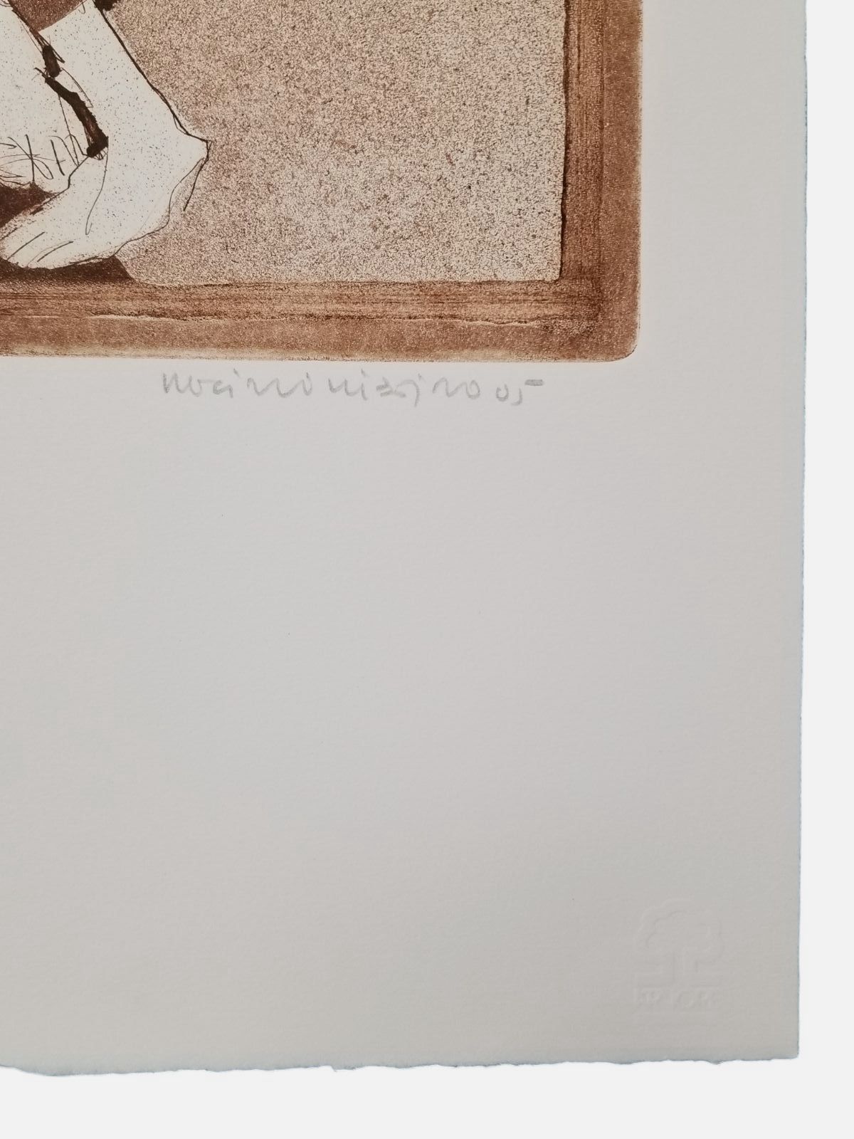 Rogeiro Ribeiro "Encontro" 2006 Signed Limited Fine Wall Art Print