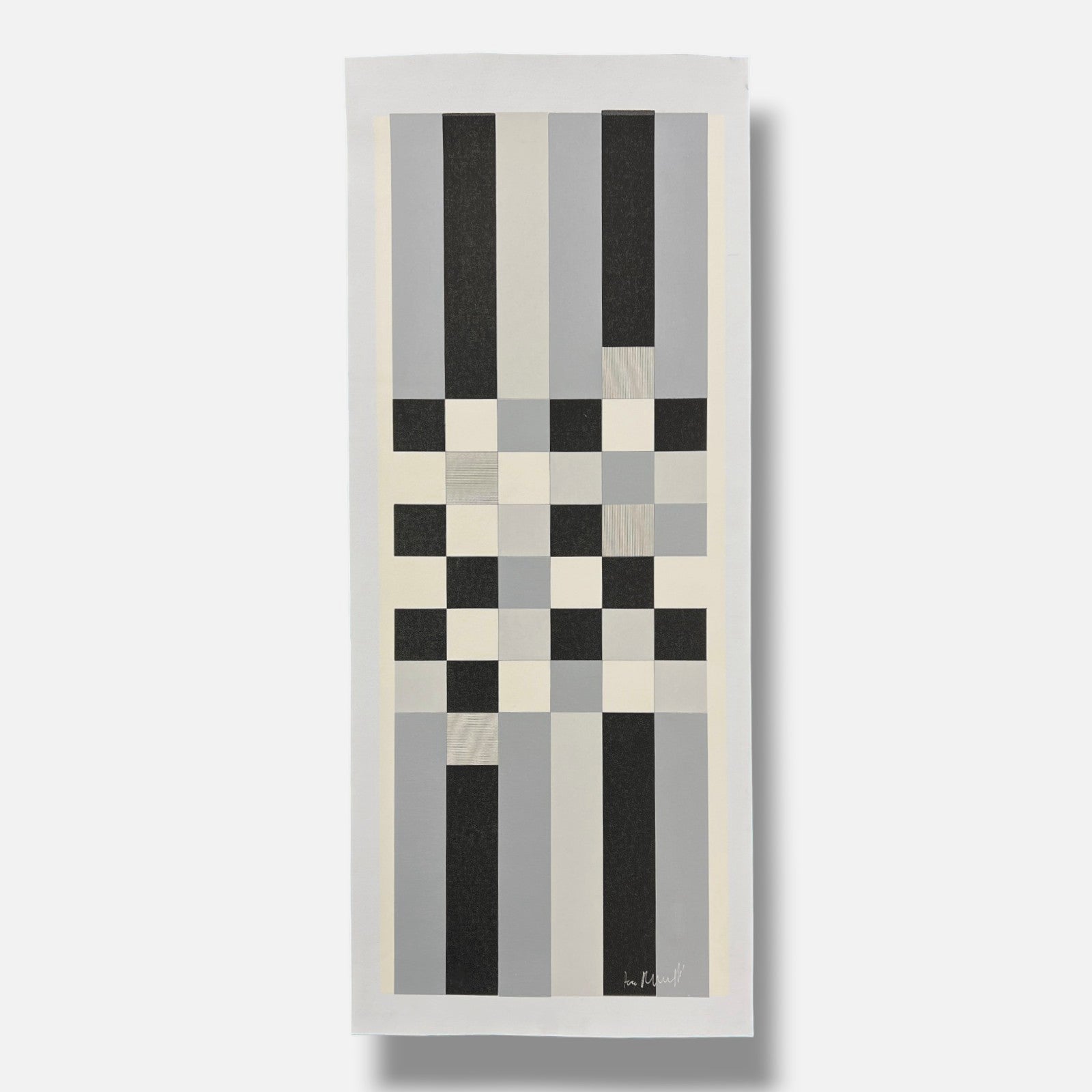 Fco. González Almengló "Oh! Malevich" 2000 Limited Signed Wall Art, 115 x 42 cm