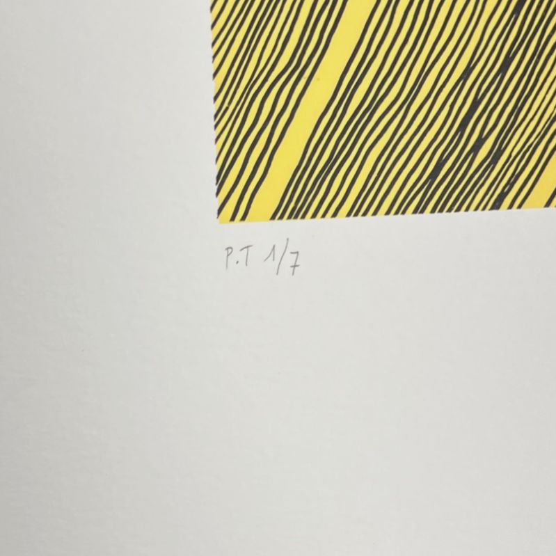 Fernando García Correa "5050AM" P.T. 2004, Limited Signed Fine Wall Art 70 x 70
