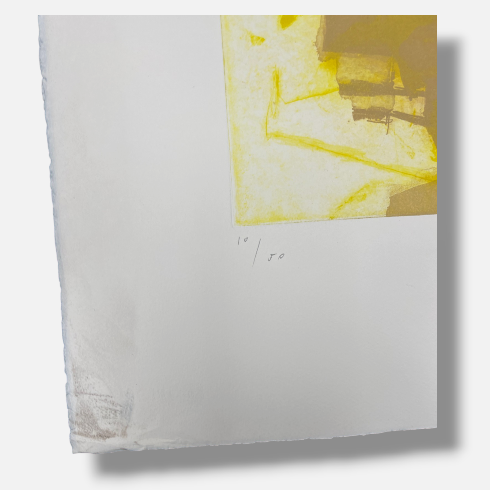 Joaquín Capa Eiriz "Yellow & Colors" 1999 Limited Signed Fine Wall Art Print