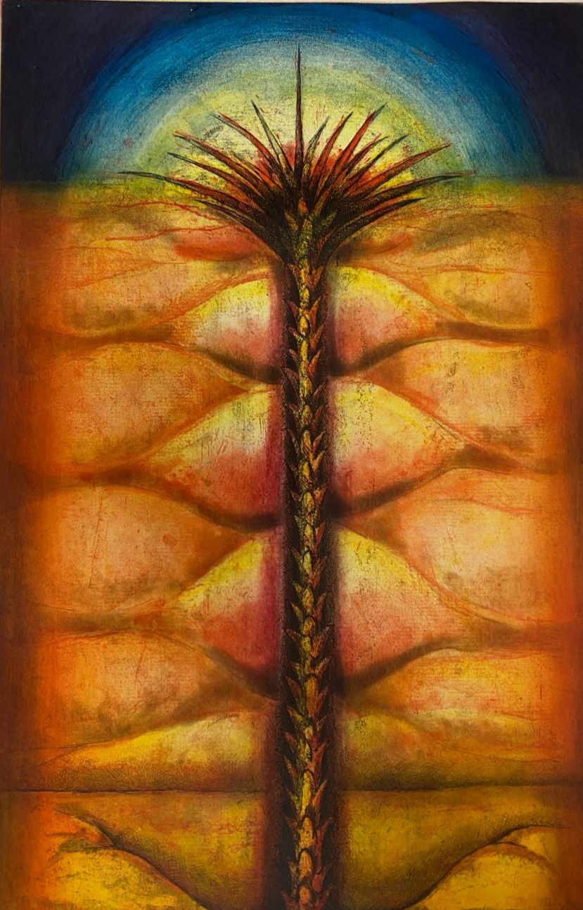 Natividad Gutiérrez "Palmera" 2004, Fine Wall Art | 65 x 45 cm