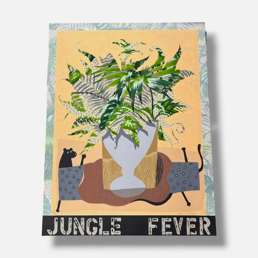 Fernando Bellver Chango "Jungle Fever II" 2000 Limited Signed Wall Art Print