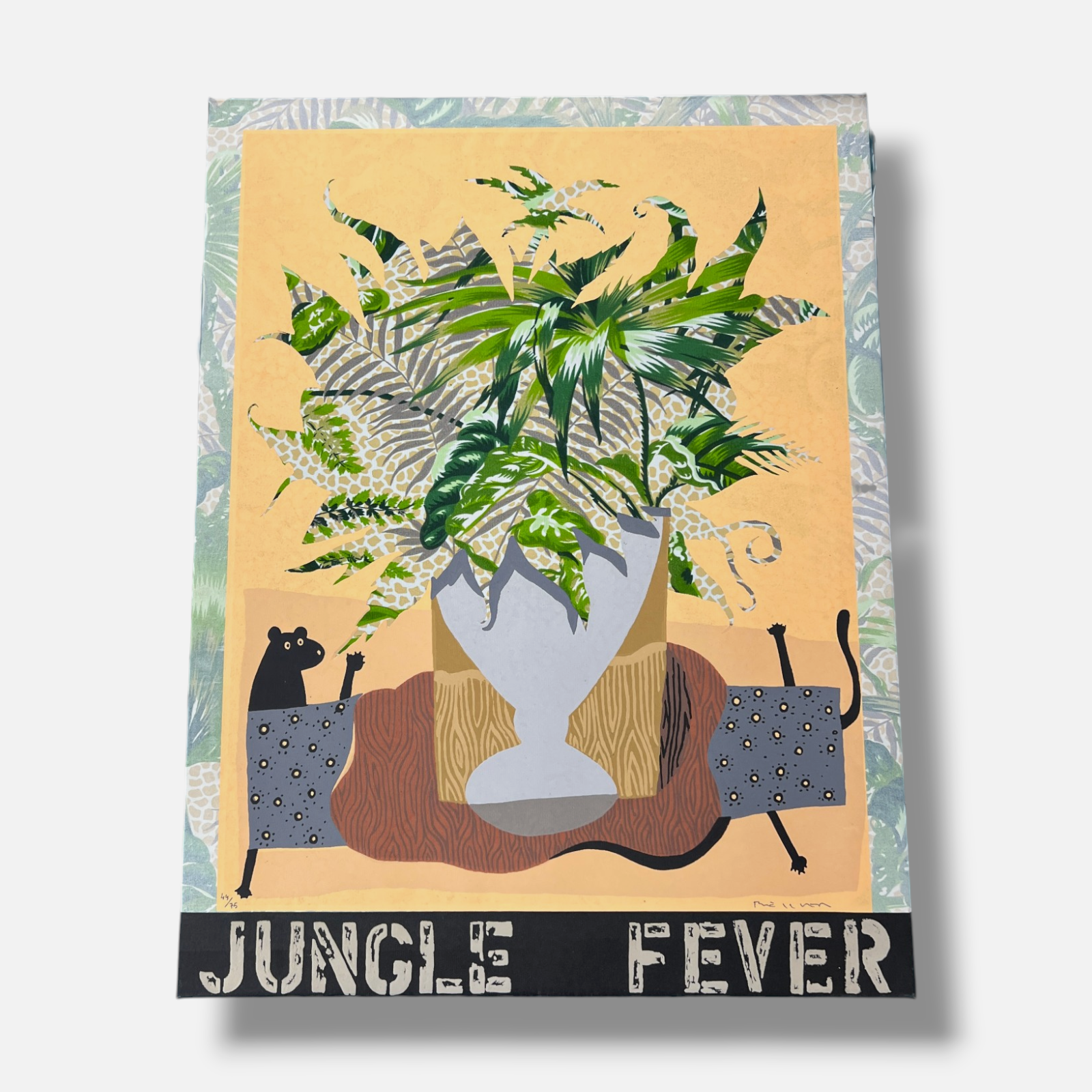 Fernando Bellver Chango "Jungle Fever II" 2000 Limited Signed Wall Art Print