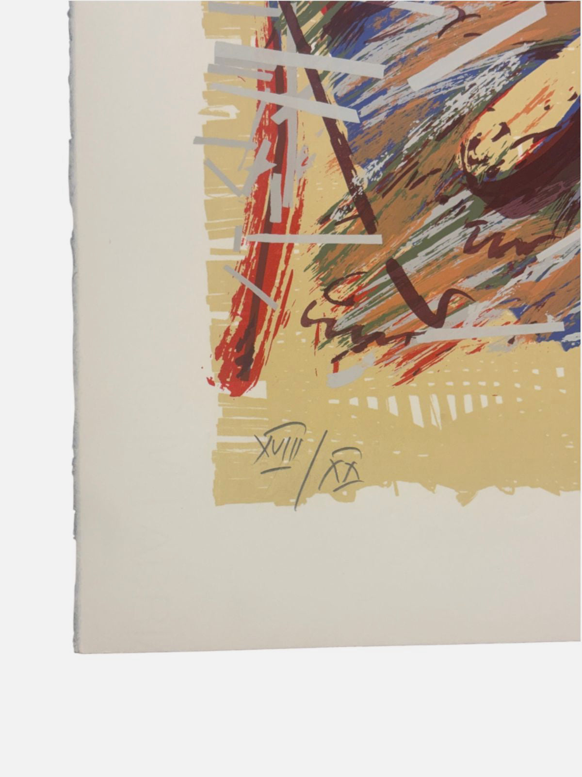 Pepe Herrera "Abril en el Campo" 1993, Limited Signed Fine Wall Art 76L x 56W cm