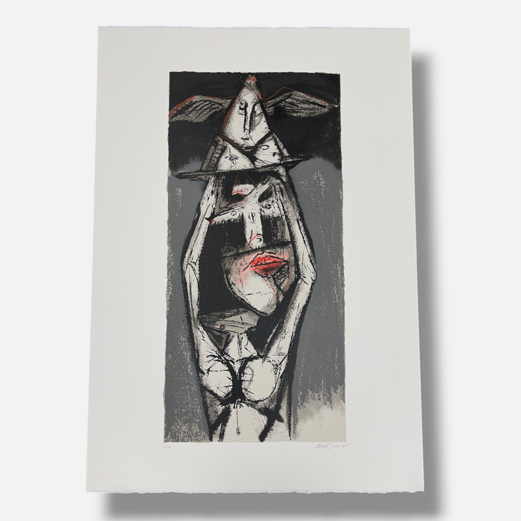 Nelson Domínguez "El Vuelo de Elegua" 2004 Signed Limited Fine Wall Art