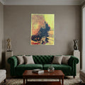 Rashid Diab "Ecos De La Memoria" P.A. Signed Limited Wall Art Print, 77 x 101 cm