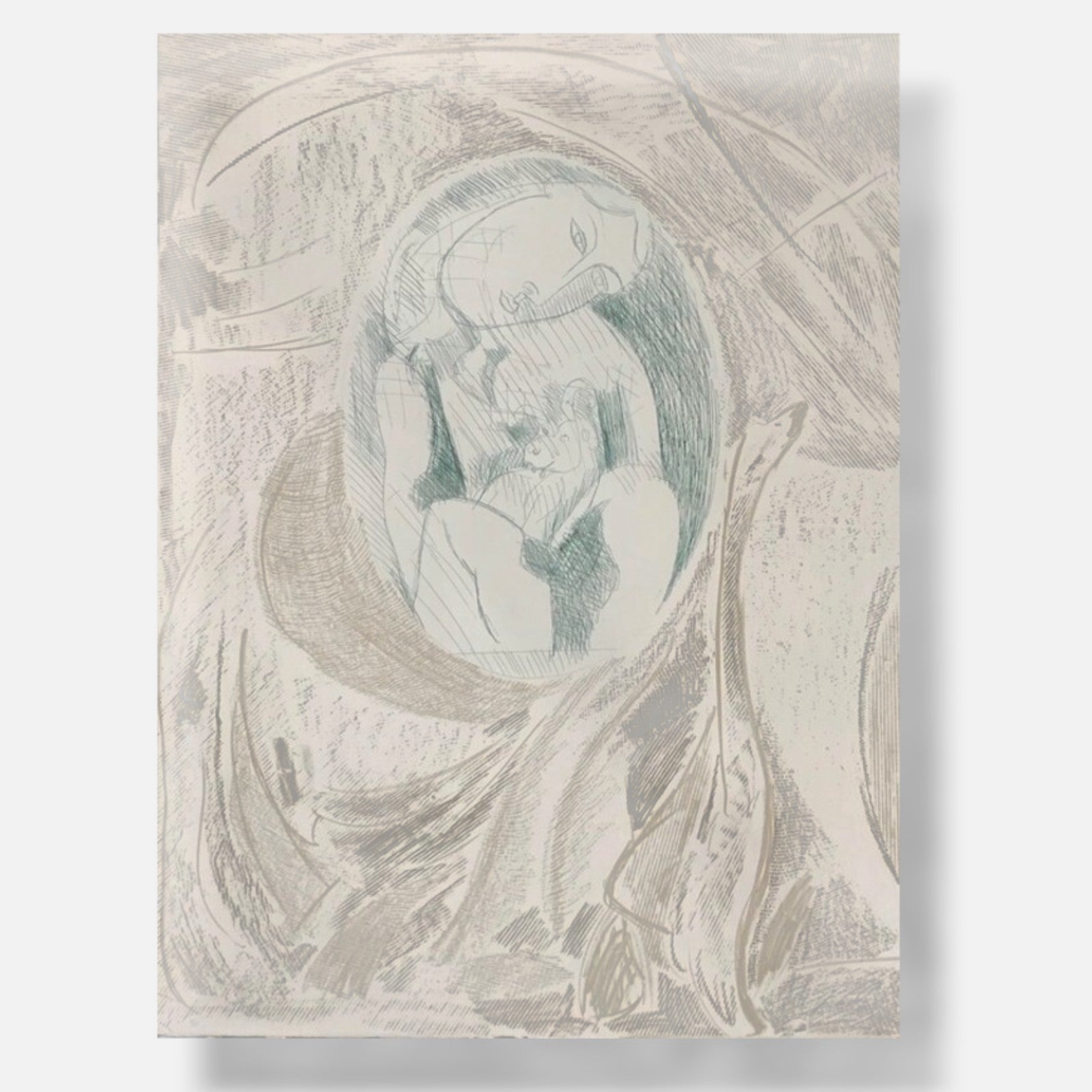 Sandro Chia "B3" H.C. 1991 Unframed Limited Signed Fine Wall Art Print 99Lx69Wcm