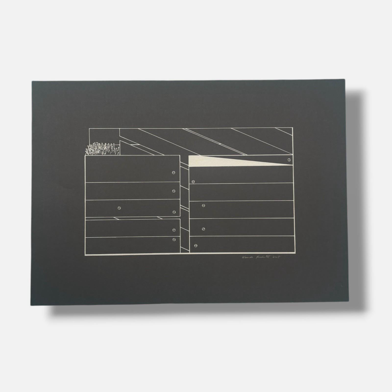 Wanda Pimentel De Carvalho "Involucro III" P.T. Signed Limited Wall Art Print