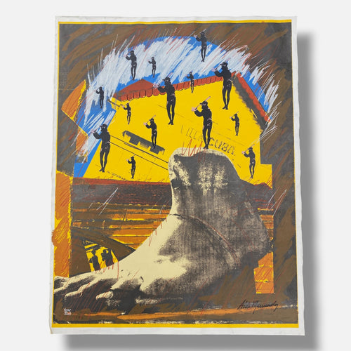 Aldo Menendez "Pie De Rey" P.T. 2002 Limited Signed Fine Wall Art | 102 x 79 cm