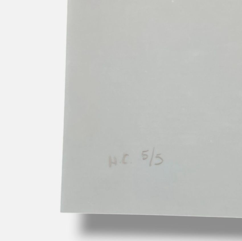 Isabel Martínez Rubio "Saliendo Del Frio" H.C. 2006 Limited Signed Wall Art