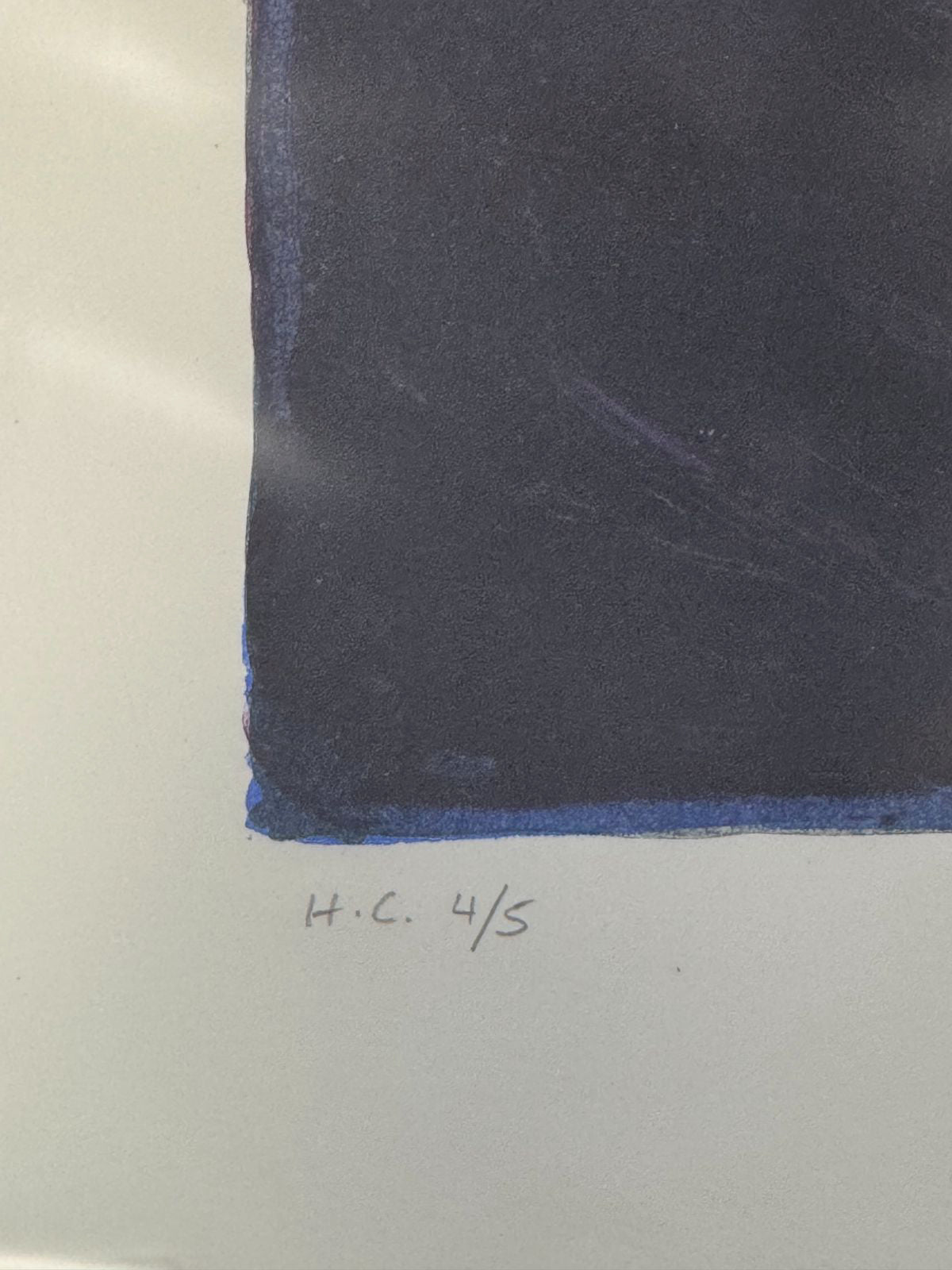 Luis García-Ochoa Ibáñez "Hombres Cayendo" H.C. Limited Signed Art Print | 50x65