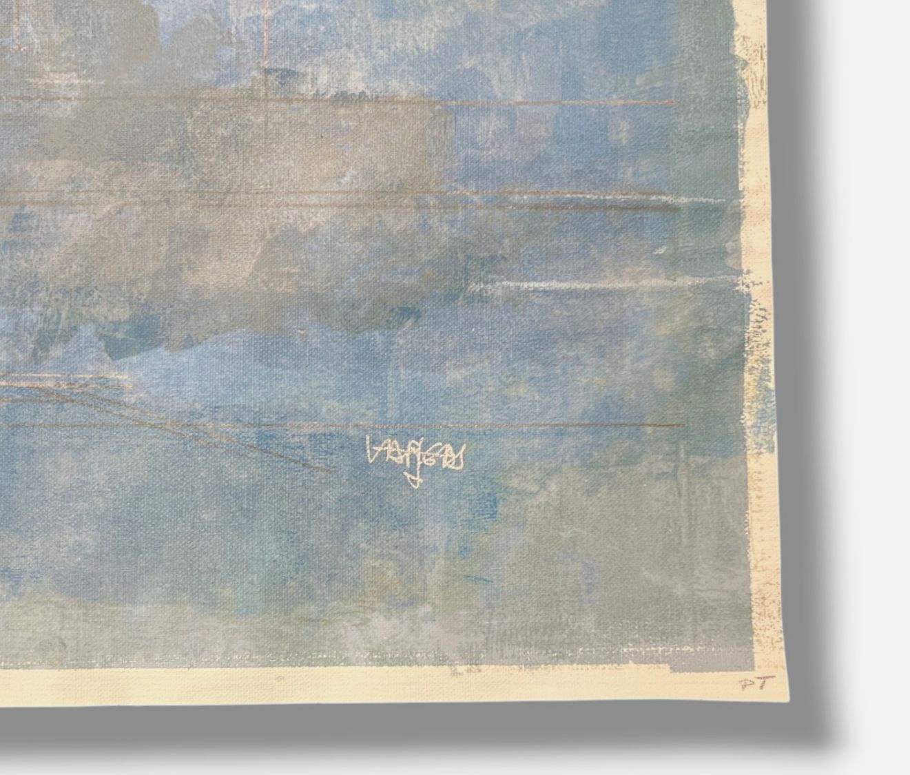 José Antonio Pérez de Vargas y Saldaña "Templo De Silencio" Signed Wall Art
