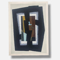 Justino Alves "Geometrias III" 2006 P.T. Signed Limited Fine Wall Art | 76x56 cm