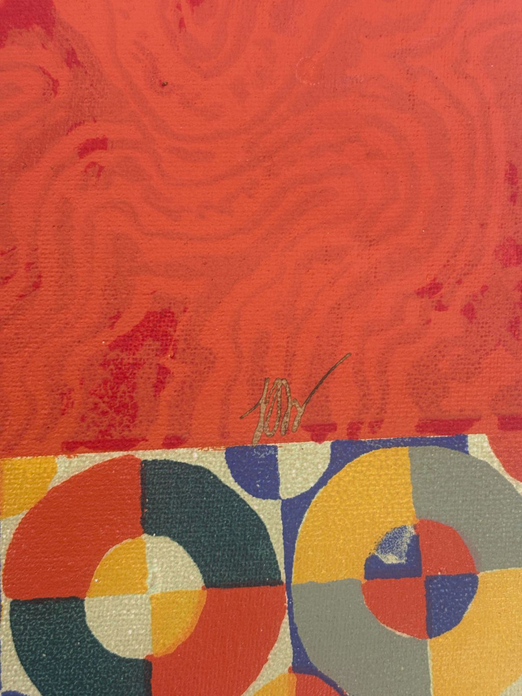 Guillermo Pérez Villalta "Santa Inconformidad" /75 1998 Limited Signed Wall Art
