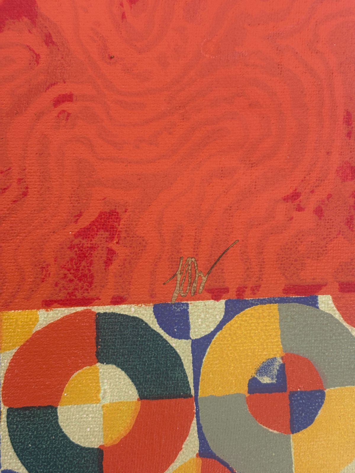 Guillermo Pérez Villalta "Santa Inconformidad" /75 1998 Limited Signed Wall Art
