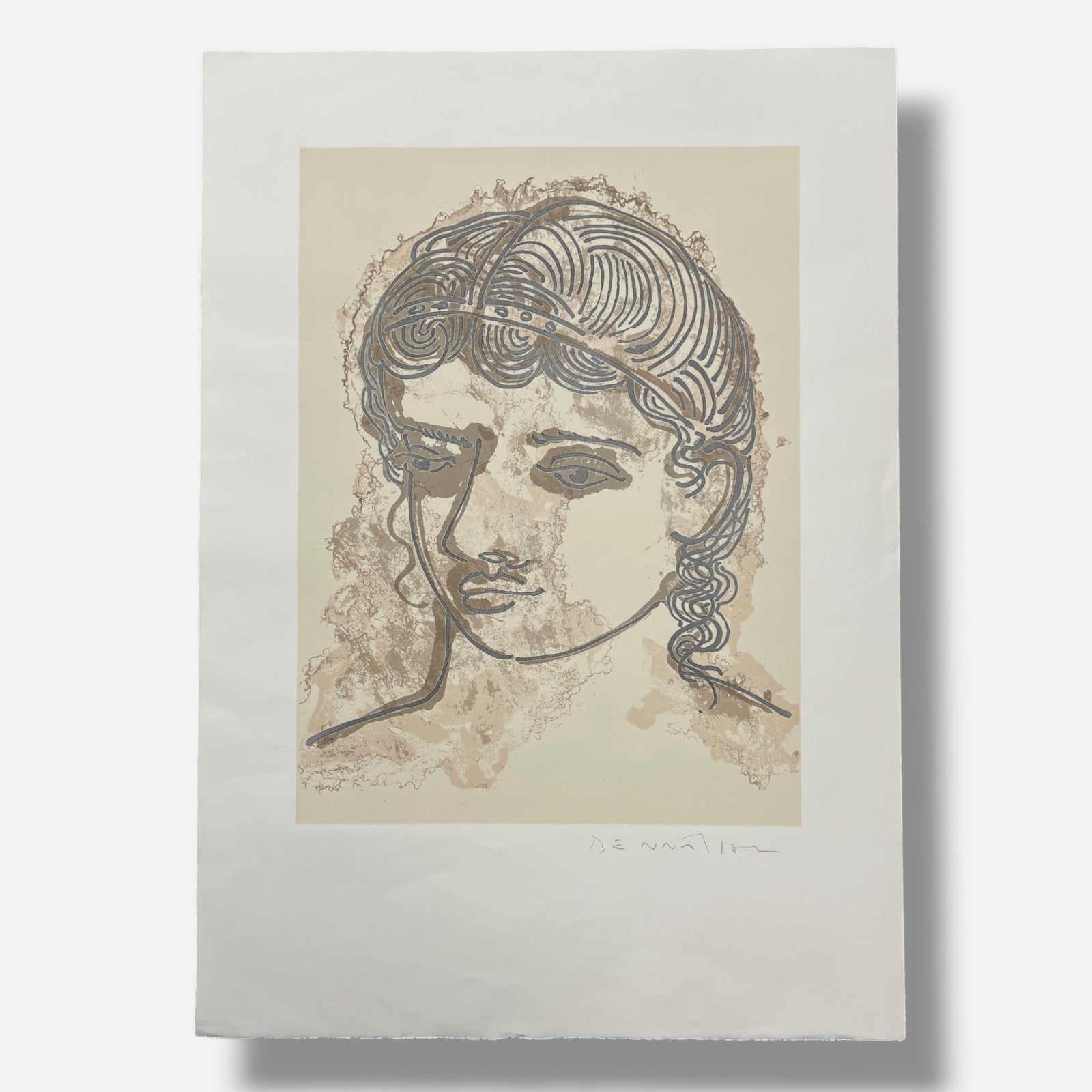 Joan Bennàssar "Norma" 2001 Limited Signed Wall Art Print, 105 x 75 cm