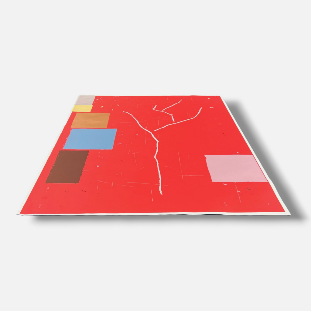 Fernando Sánchez Calderón "Albero Cuore(Roja)" Limited Signed Wall Art