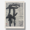 Koraïchi "Simbolos" Deluxe Edition Limited Signed Unframed Wall Art 70L x 50W cm