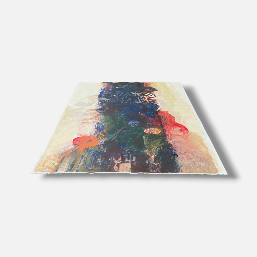 Rashid Diab "Sonidos de la Primavera" P.T. 1998 Signed Limited Wall Art Print